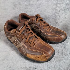 Skechers Shoes Mens 8.5 Brown Diameter Murilo Sneakers Leather 64276 Oxford